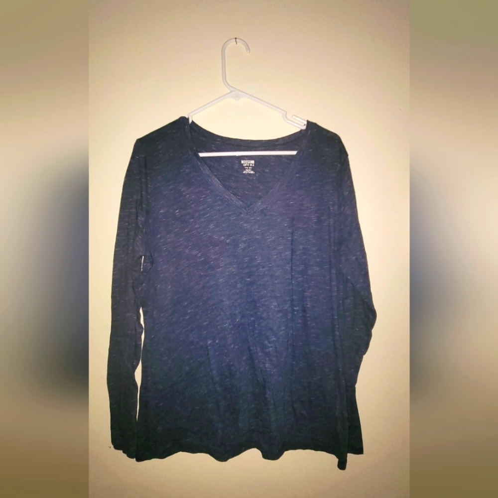 Mossimo Supply CO. Long sleeve navy blue shirt
